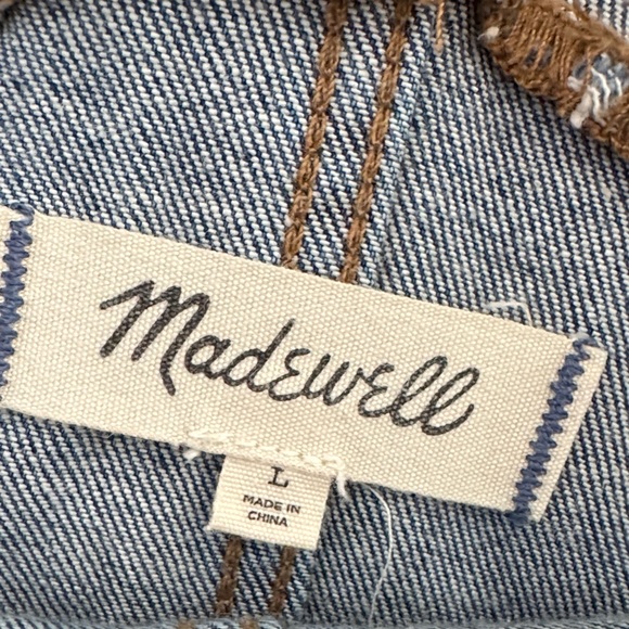 Madewell Blue Denim Overalls - Picture 3 of 3